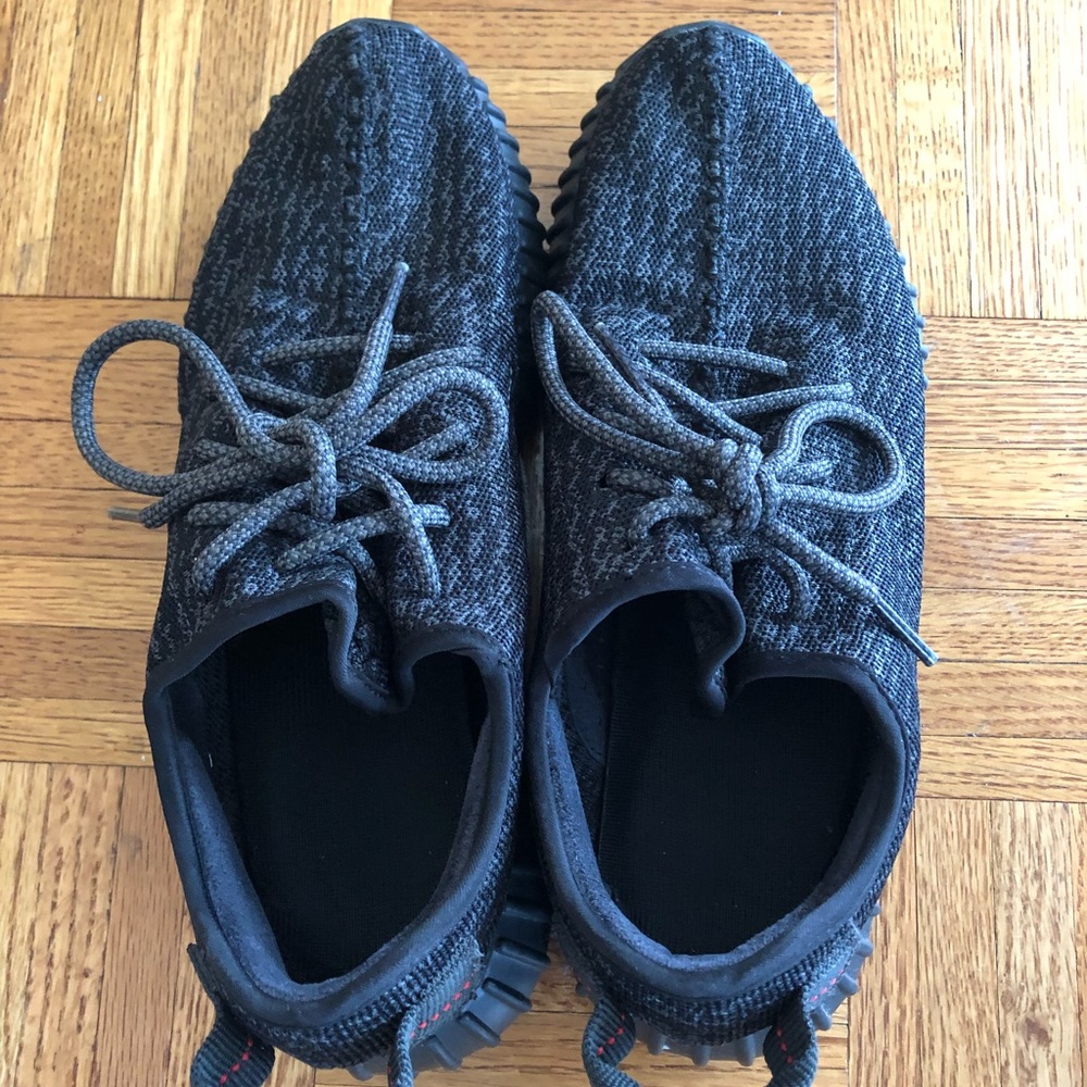 Adidas Pirate Black Yeezy 350s Mens 11